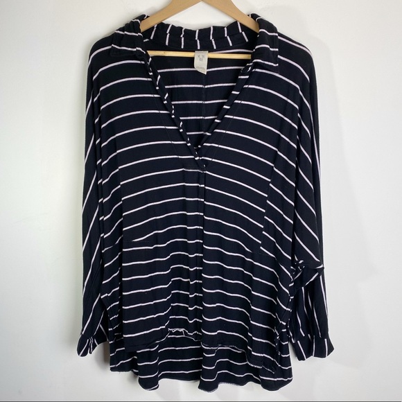 We The Free Can't Fool Me Stripe Top Size … - Picture 2 of 8